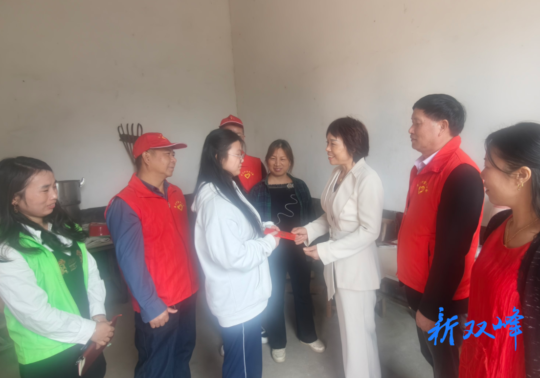 杏子铺镇：向凤英的护蕾助学情