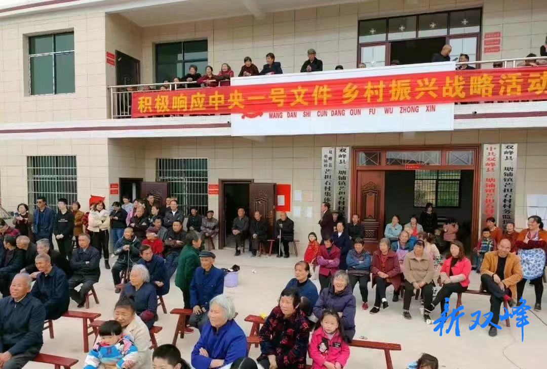 三塘铺镇芒担石村举办乡村振兴文艺汇演