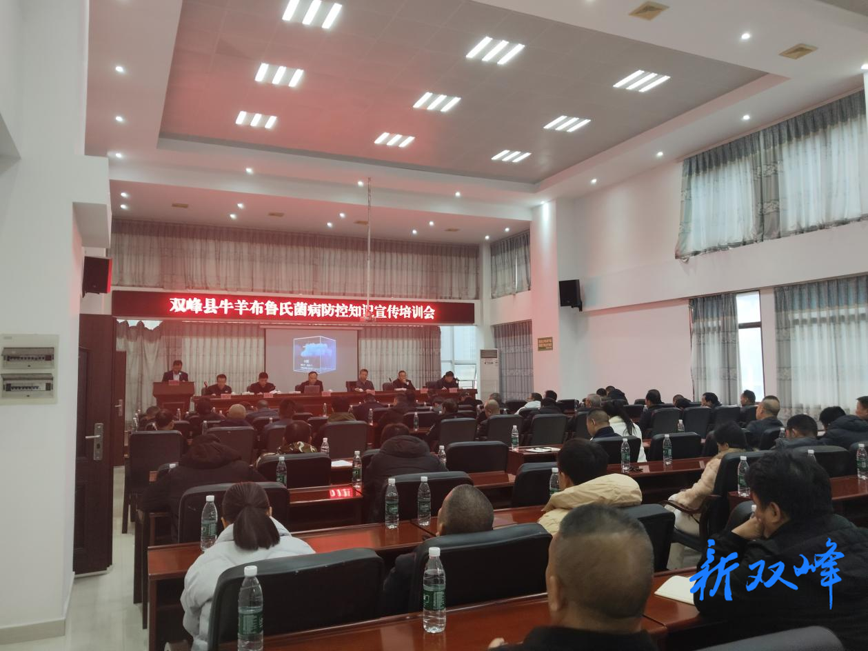 双峰县牛羊布病净化工作稳步推进，筑牢畜牧防疫“防火墙”