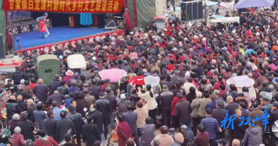 甘棠镇白龙潭村晚变身“绿色课堂”，倡导文明新风尚