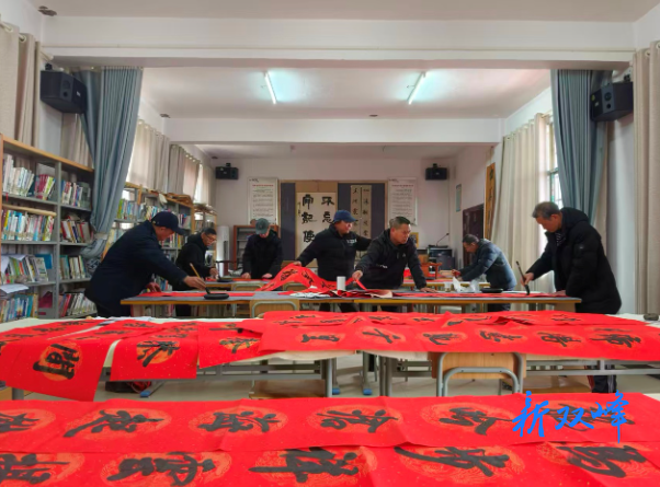 新春走基层丨杏子铺镇：春联书写培训惠及40余名书法爱好者