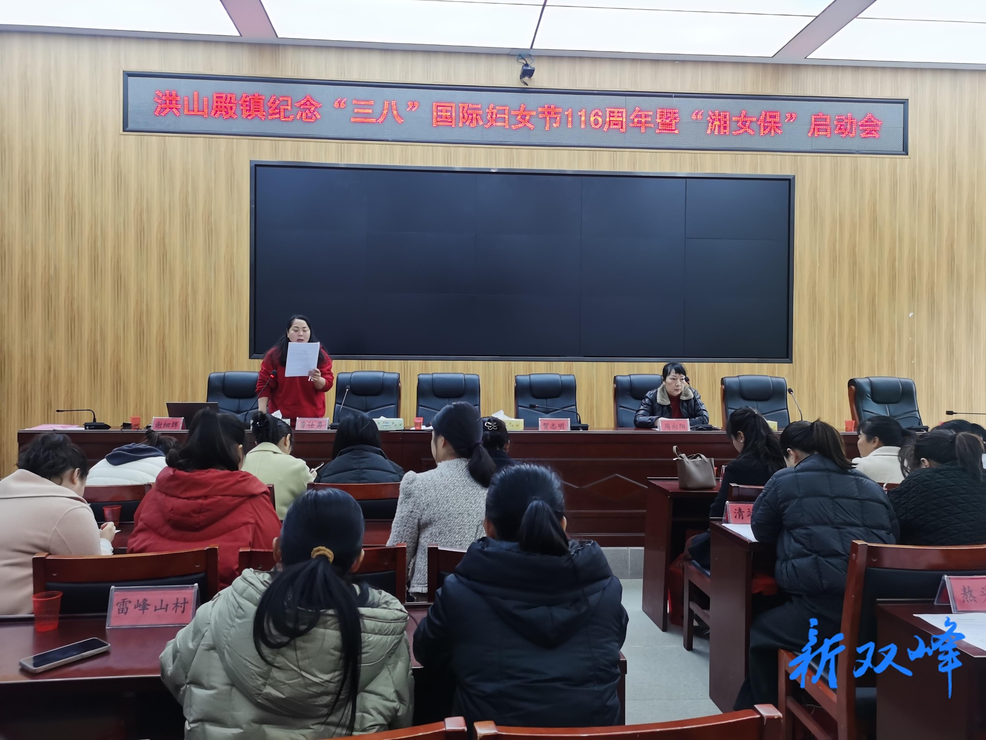 洪山殿镇：巾帼赋能庆“三八”  多会合一暖民心