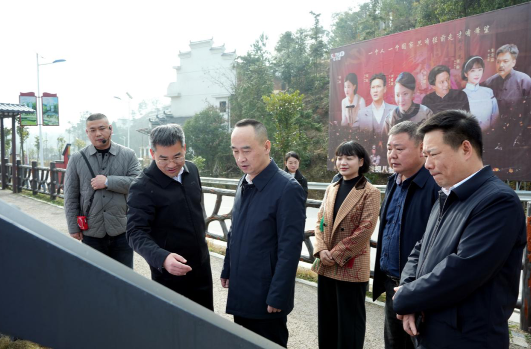 唐浩然赴双峰督导蔡和森蔡畅故居提质升级