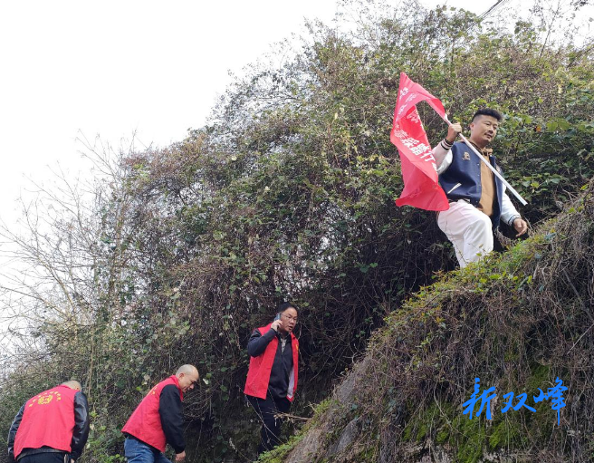 洪山殿镇：禁毒铲毒宣传踏查 守护辖区净土