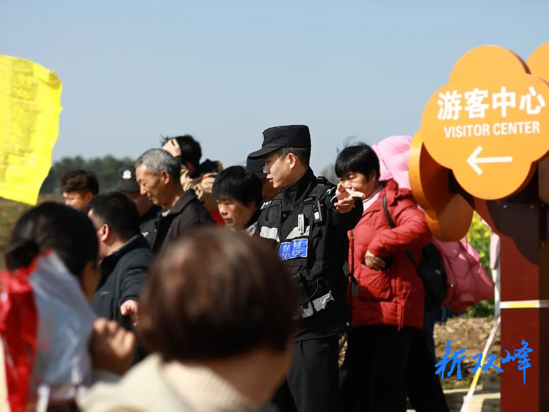 锁石派出所：护航花之缘景区，筑牢平安防线
