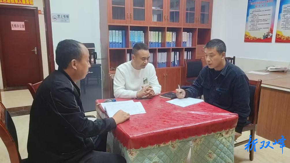 双峰县青树坪镇 “大走访”贴心“大服务”