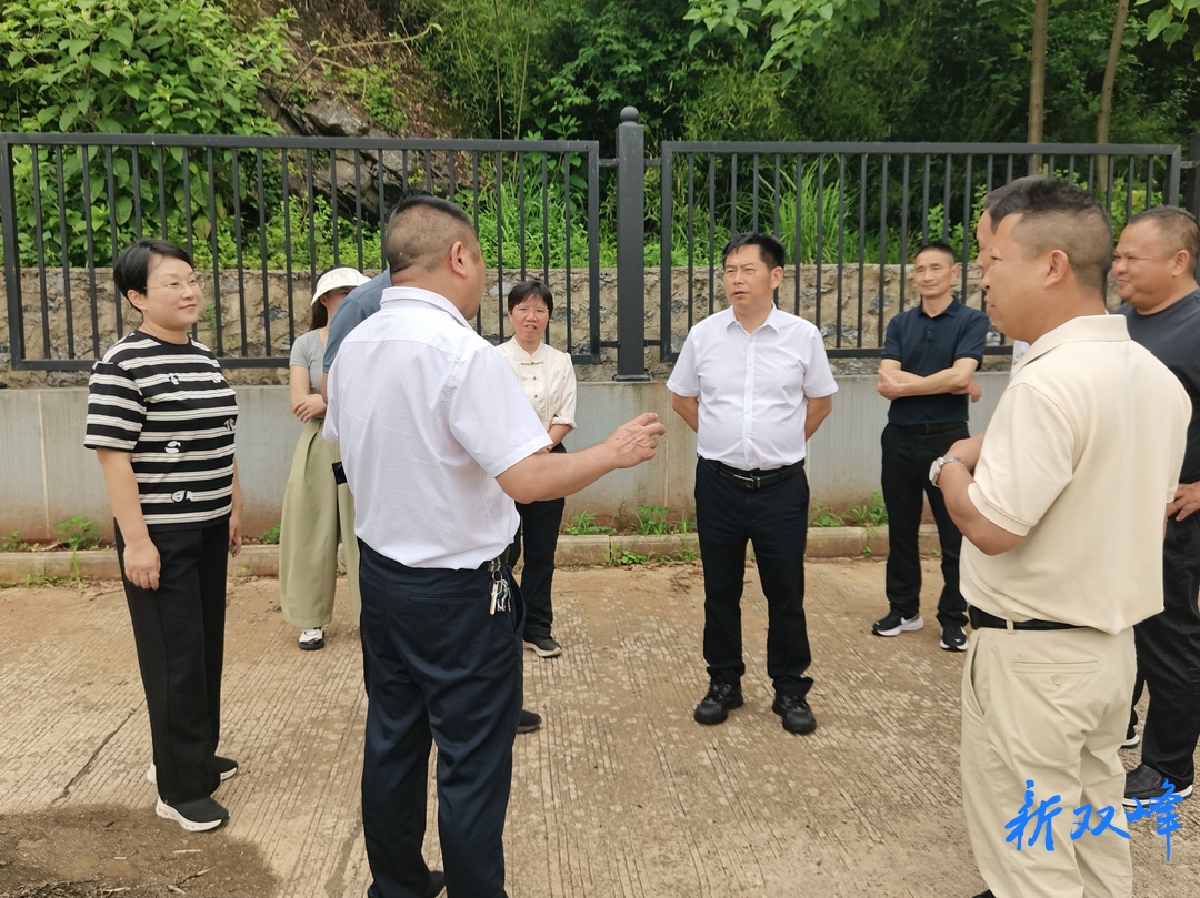 傅小松巡河迷水 实地督导河道管护和问题整改