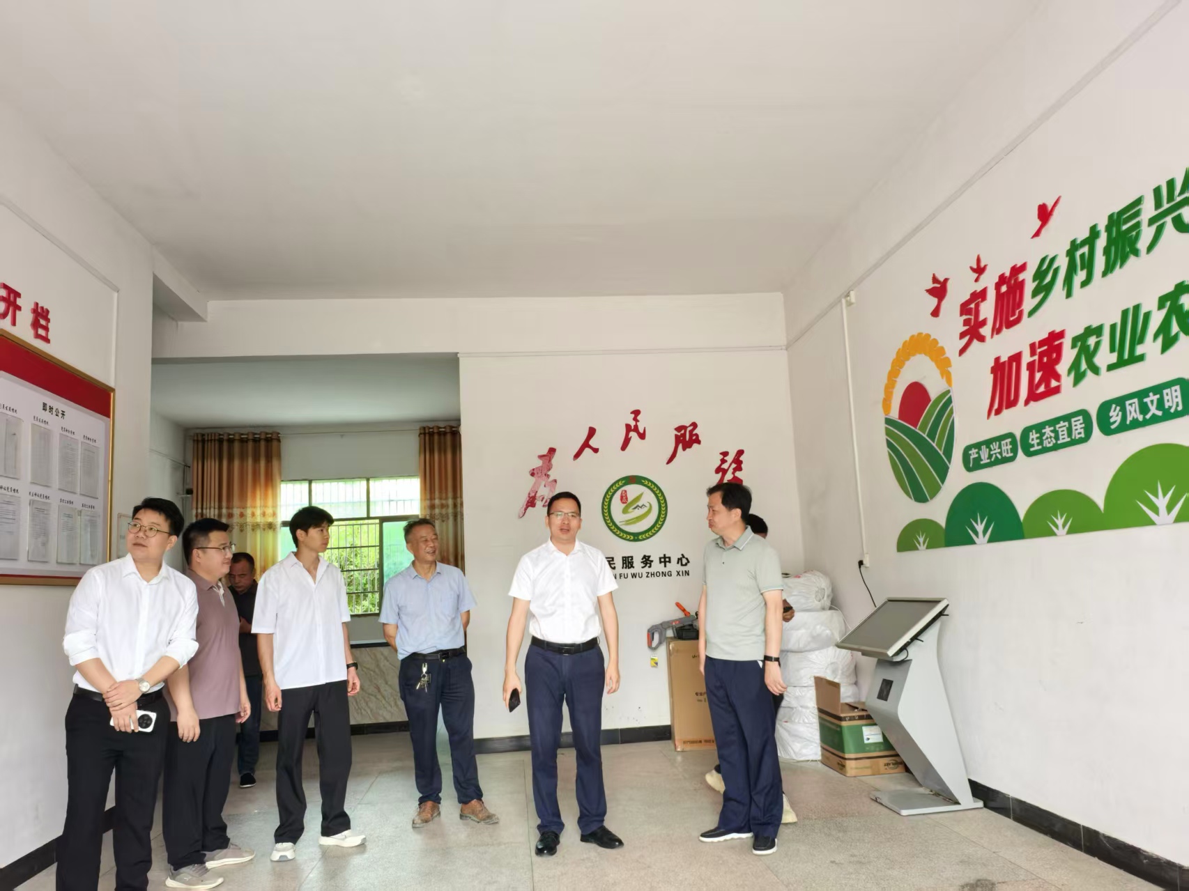 县领导深入沙塘乡调研指导产业发展及基层治理工作