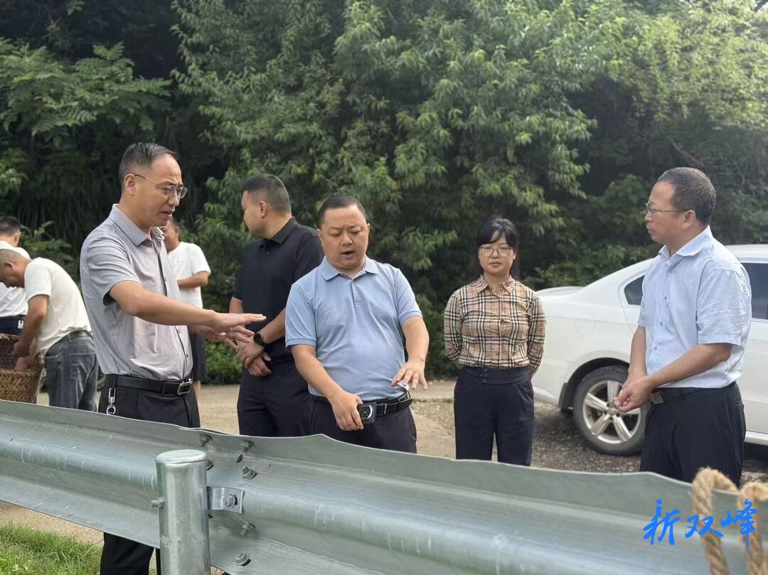 李巍“四不两直”检查防汛和安全生产工作