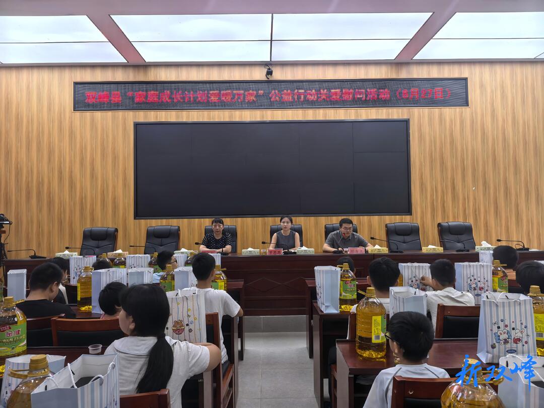 温情护童心 大爱暖万家——洪山殿镇举办公益行动物资发放仪式