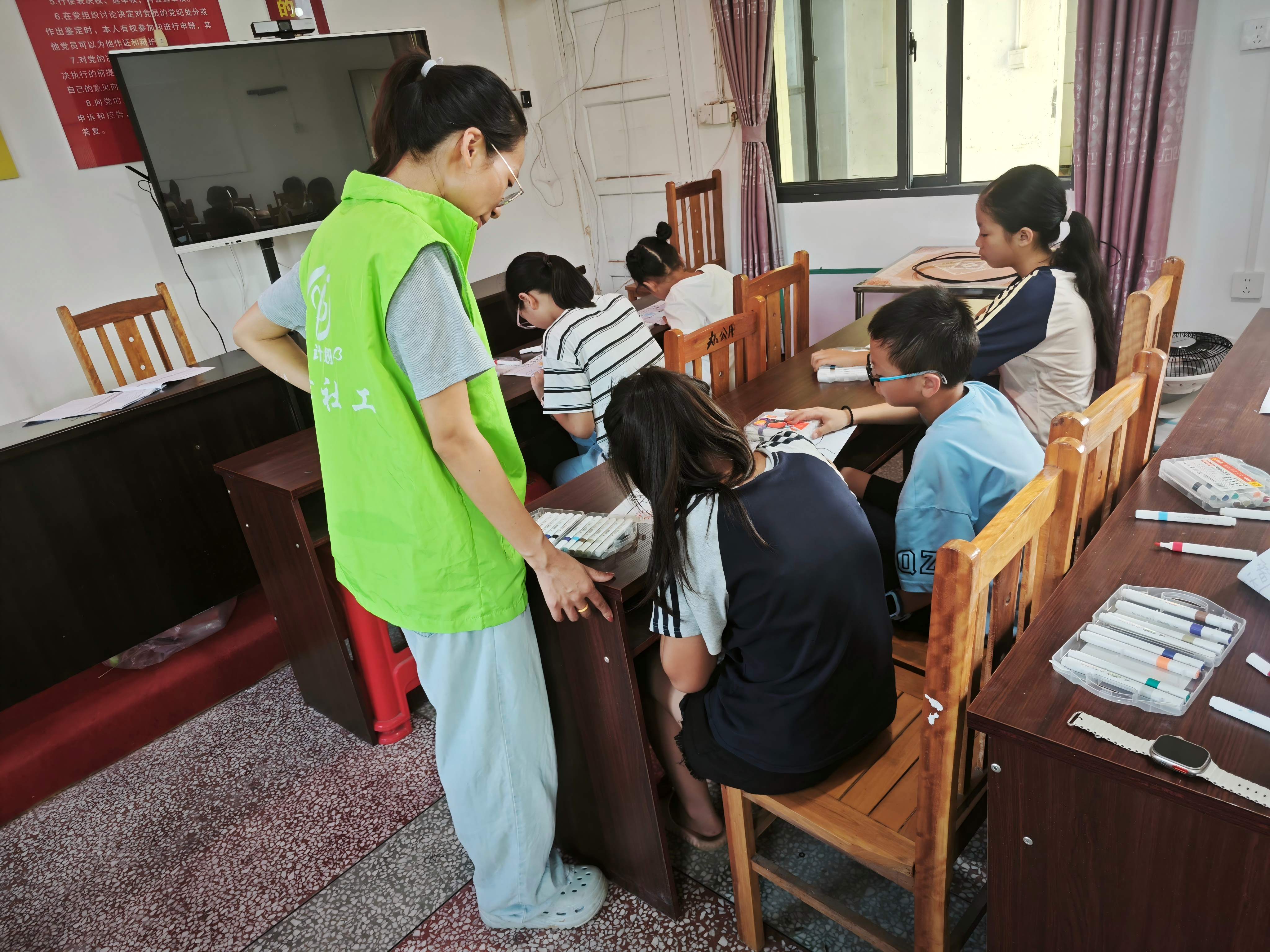 石牛乡：情绪小组暖童心 阳光护航伴成长