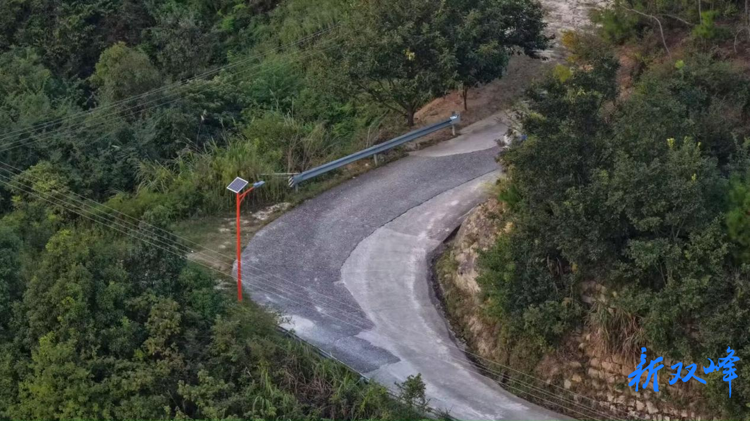 荷叶镇紫云湖村：40盏爱心路灯点亮乡村夜生活