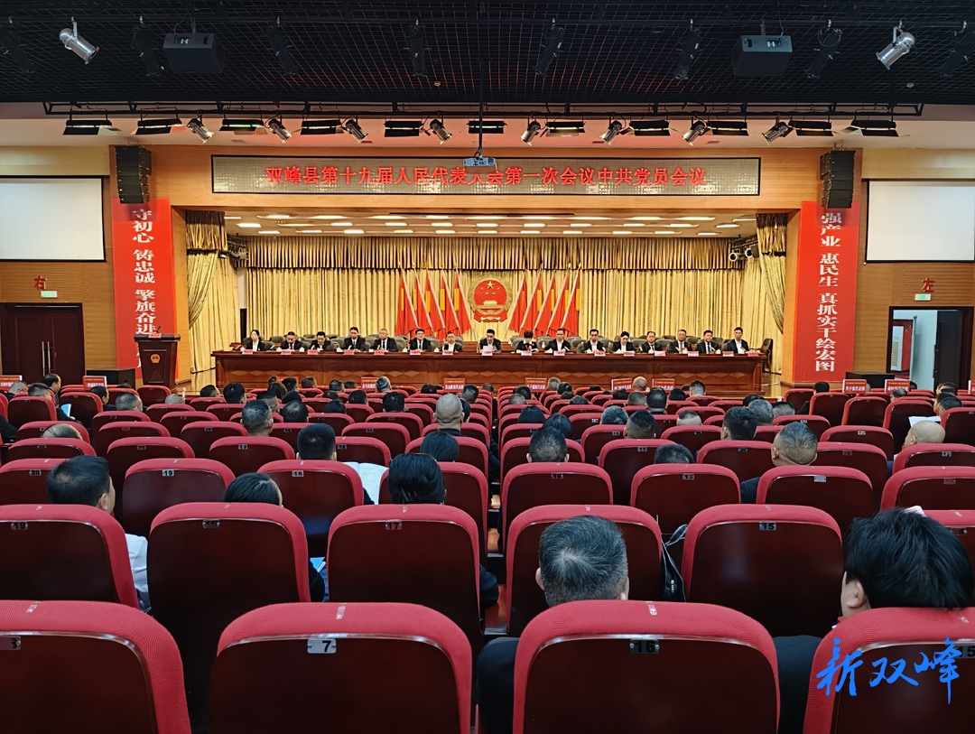 聚焦两会丨县第十九届人民代表大会第一次会议 举行中共党员代表会议