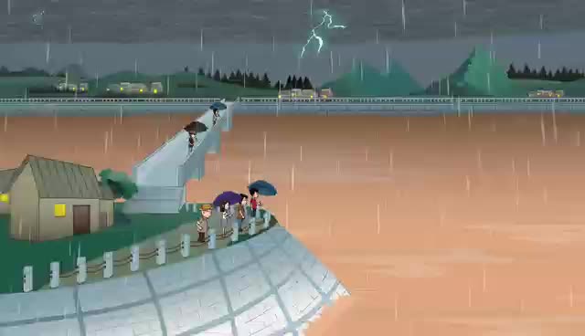 暴雨天气 江河涨水怎么办？