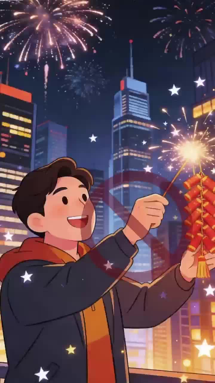 视频丨烟花虽美隐患多 禁燃守护你我他：关于燃放烟花爆竹的危害你知道吗？